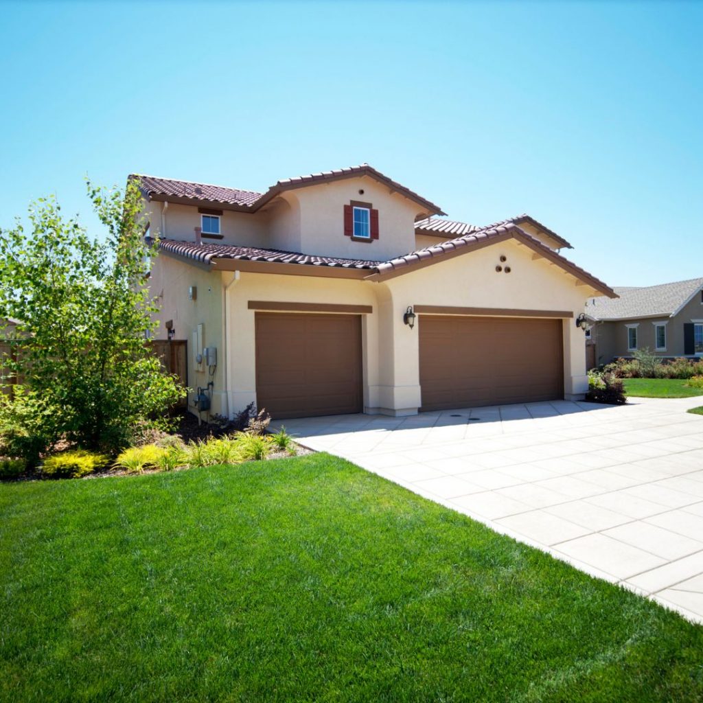 California home. 