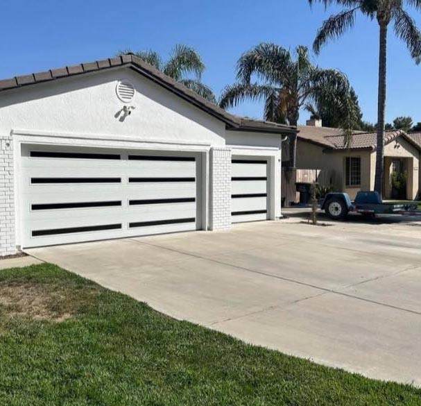 successfully completed garage door repair in Lindsay ca, restoring full function.